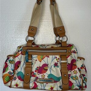 Lily Bloom purse love birds shoulder bag